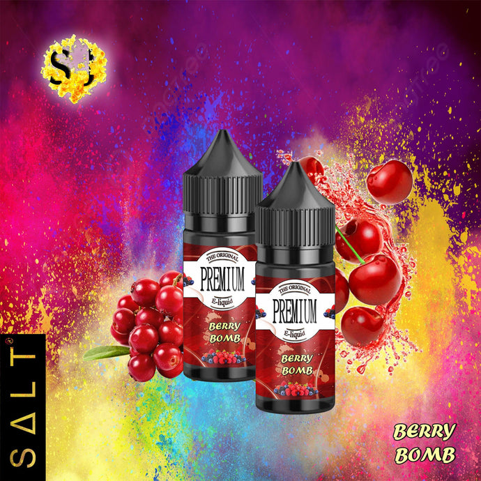 Premium Berry Bomb Saltnic eliquid | Cherry Berry-30ml Saltnic-FrenzyFog-Beirut-Lebanon