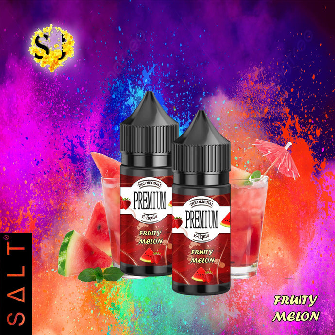 Premium Fruity Melon Saltnic eliquid | Strawberry Watermelon-30ml Saltnic-FrenzyFog-Beirut-Lebanon