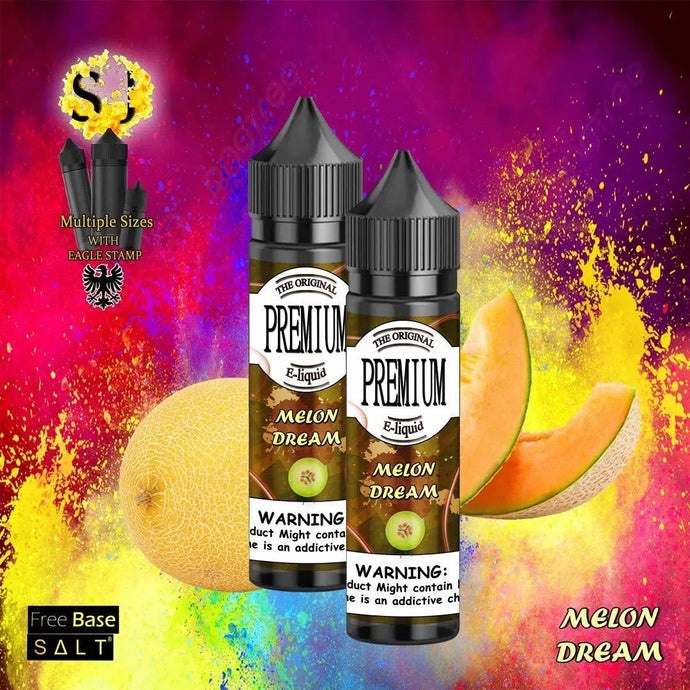 Premium Melon Dream Freebase eliquid | Honey Melon-freebase eliquid-60ml (Short fill 50ml)-0mg-Low-FrenzyFog-Beirut-Lebanon