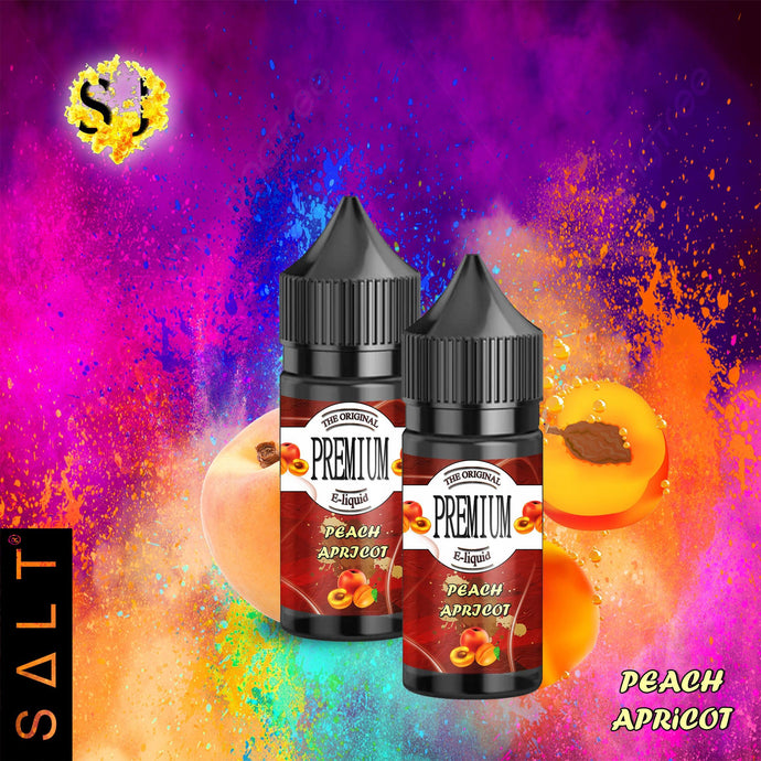 Premium Peach Apricot Saltnic eliquid-25ml (R.Salts)-FrenzyFog-Beirut-Lebanon