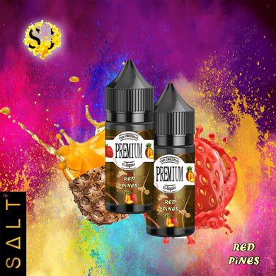 Premium Red Pines Saltnic eliquid | Strawberry Pineapple-30ml Saltnic-FrenzyFog-Beirut-Lebanon