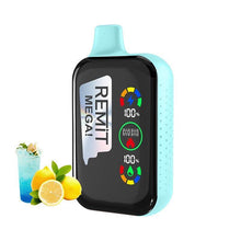 Load image into Gallery viewer, REMIT MEGA 18k Disposable Kit 50mg-Blue Razz Lemonade-FrenzyFog-Beirut-Lebanon
