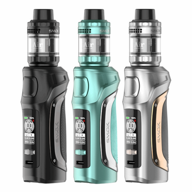 SMOK MAG Solo 100W Box Mod Kit with T-Air Tank Atomizer 5ml-Nano Chrome (Without Batteries)-FrenzyFog-Beirut-Lebanon