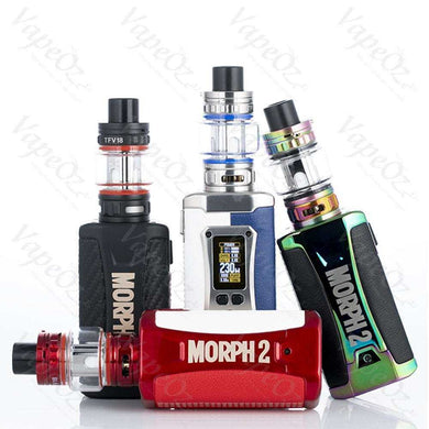 SMOK Morph 2 230W Mod Kit with TFV18 Tank 7.5ml-Black Carbon-FrenzyFog-Beirut-Lebanon