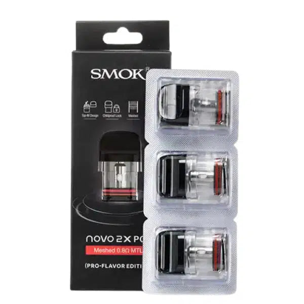 SMOK NOVO 2X Pod Cartridge (3pcs/pack)-FrenzyFog