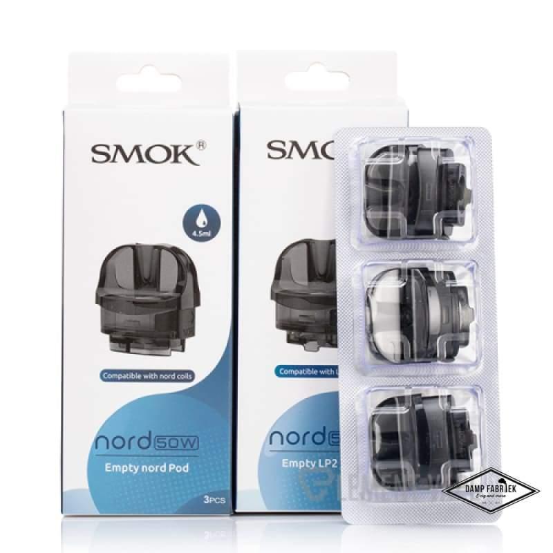 SMOK Nord 50W Empty Pod Cartridge(3pcs/pack)-FrenzyFog