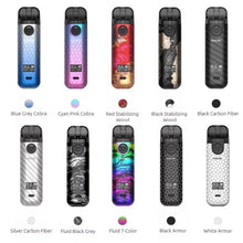 Load image into Gallery viewer, SMOK Novo 4 Pod System Kit 800mAh 2ml-Black Stabilizing wood-FrenzyFog-Beirut-Lebanon