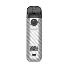 Load image into Gallery viewer, SMOK Novo 4 Pod System Kit 800mAh 2ml-Silver Carbon Fiber-FrenzyFog-Beirut-Lebanon