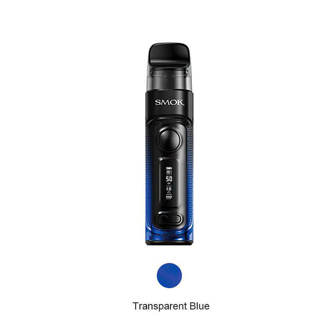 SMOK RPM C Pod System Kit 1650mAh 4ml-vape kit-Transparent Blue-FrenzyFog-Beirut-Lebanon