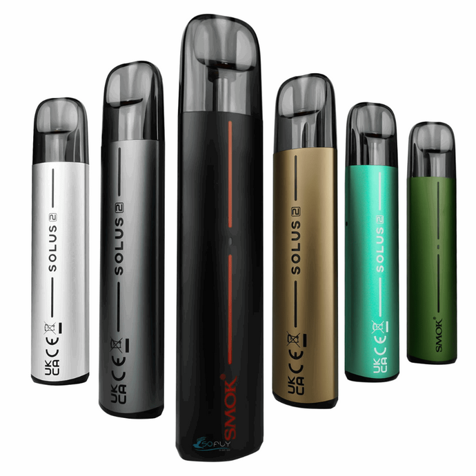 SMOK Solus 2 Pod System Kit 700mAh 2.5ml-Black-FrenzyFog-Beirut-Lebanon