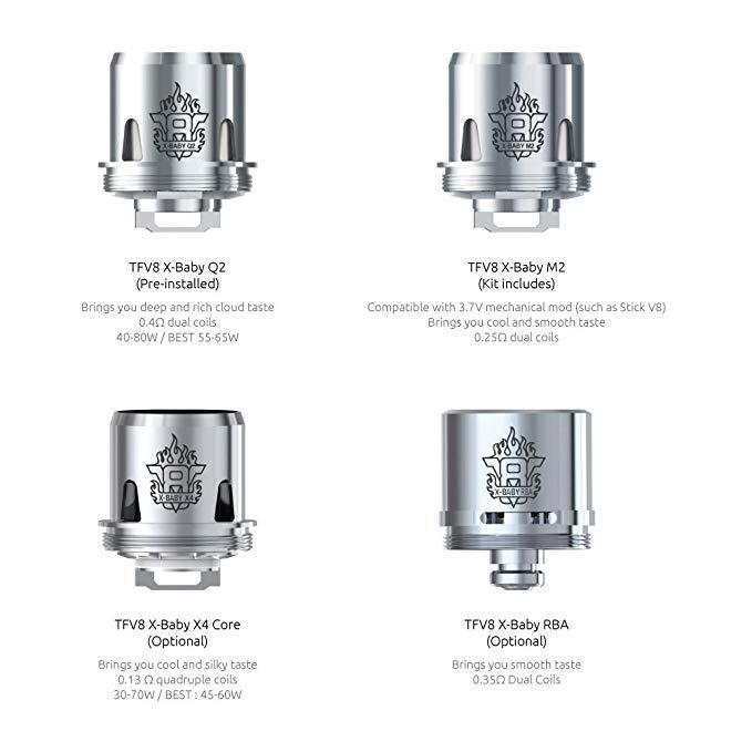 SMOK TFV8 X-Baby Coil 3pcs-FrenzyFog