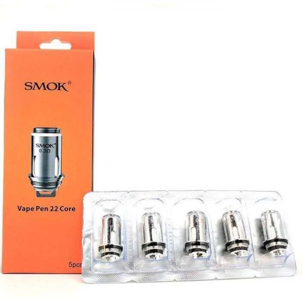 SMOK Vape Pen 22 Core 5pcs-FrenzyFog