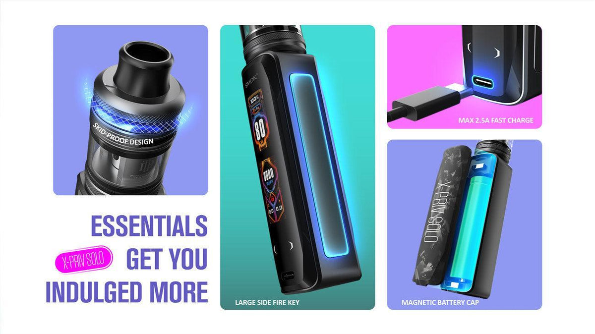 SMOK X-PRIV Solo Mod Kit with TF-D Sub-ohm Tank 80W-FrenzyFog