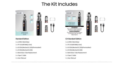 SMOK X-PRIV Solo Mod Kit with TF-D Sub-ohm Tank 80W-FrenzyFog