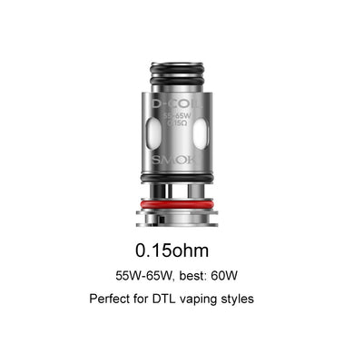 Smok D-Coil Series Replacement Coil for X-PRIV Solo Kit,TF-D Tank (5pcs/pack)-Mesh 0.15ohm-FrenzyFog-Beirut-Lebanon