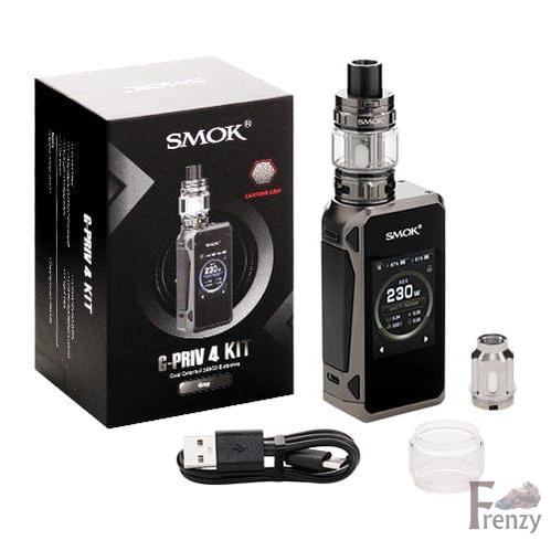 Smok G-Priv 4 230W Mod Kit with TFV18 Mini Tank 6.5ml FrenzyFog Smok G-Priv 4 230W Mod Kit with TFV18 Mini Tank 6.5ml FrenzyFog