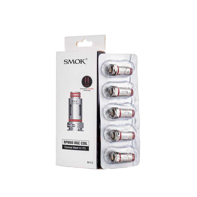 Smok RGC Coil for RPM80 Kit 5pcs/pack-rpm80 rgc conical mesh 0.17ohm-FrenzyFog-Beirut-Lebanon