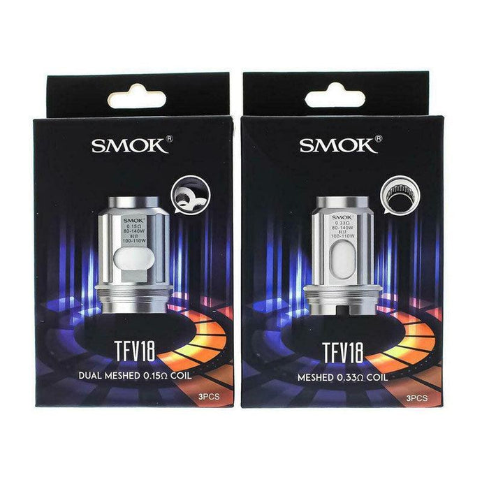 Smok TFV18 Coils (3pcs/pack)-Dual Meshed 0.15ohm-FrenzyFog-Beirut-Lebanon