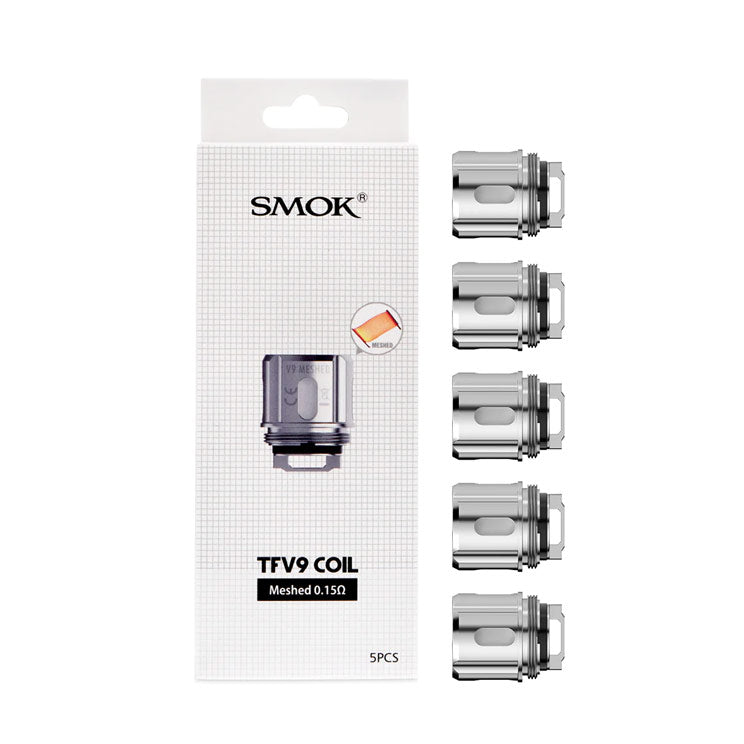 Smok V9 Meshed Coil for Scar-mini, TFV9 mini, Rigel, Scar-18,  TFV9(5pcs/pack) – FrenzyFog