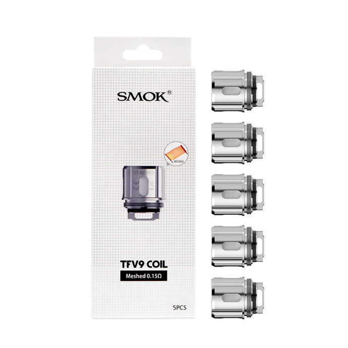 Smok V9 Meshed Coil for Scar-mini, TFV9 mini, Rigel, Scar-18, TFV9(5pcs/pack)-0.15ohm (5pcs Pack)-FrenzyFog-Beirut-Lebanon