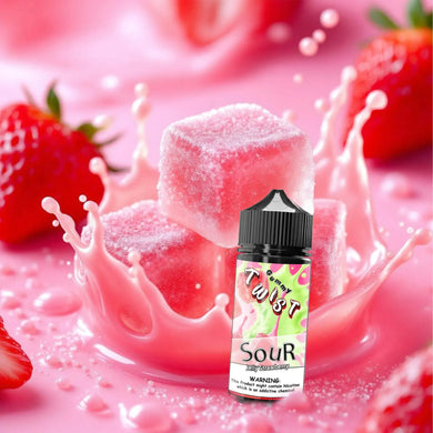 Sour Strawberry Jelly Gummies 100ml | Twist Gummy Series-0mg-FrenzyFog-Beirut-Lebanon