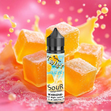 Sour Tango Mango Gummies E-Liquid 60ml | Twist Gummy Series-0mg-FrenzyFog-Beirut-Lebanon