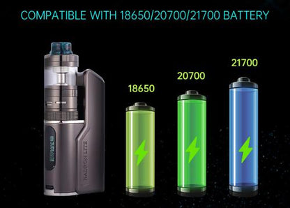 Steam Crave Hadron Lite SBS 100W Mod Kit with Meson RTA Atomizer 6ml-FrenzyFog
