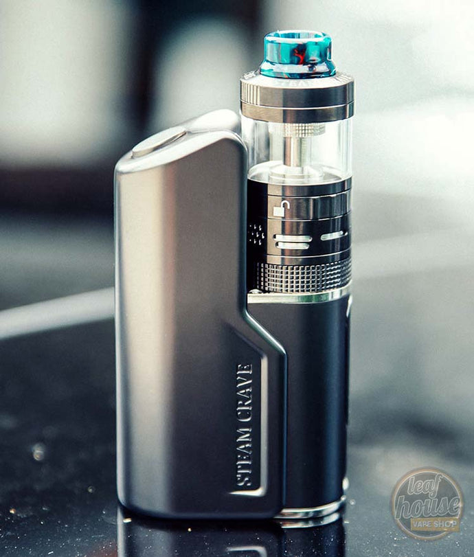 Steam Crave Hadron Lite SBS 100W Mod Kit with Meson RTA Atomizer 6ml-Black-FrenzyFog-Beirut-Lebanon