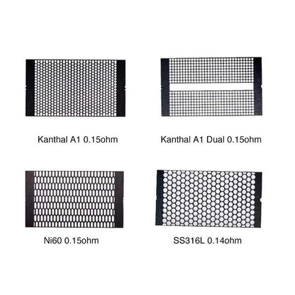 Steam Crave Mesh Strip Coil for Aromamizer Plus V2,Titan RDTA,Supreme V3(10pcs/pack)-FrenzyFog