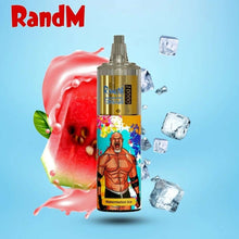 Load image into Gallery viewer, TORNADO 10000 PUFFS Rechargeable Disposable Vape 5%-disposable-Watermelon ICE 5%-FrenzyFog-Beirut-Lebanon