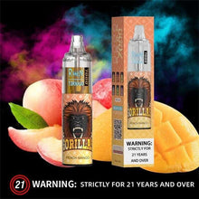 Load image into Gallery viewer, TORNADO 7000 PUFFS Rechargeable Disposable Vape 5%-disposable-Peach Mango-FrenzyFog-Beirut-Lebanon