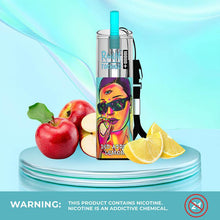 Load image into Gallery viewer, TORNADO R&amp;M 10000+ PUFFS Rechargeable Disposable Vape 5%-disposable-Red Apple Lemon-FrenzyFog-Beirut-Lebanon