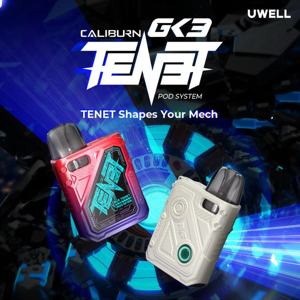 Uwell Caliburn GK3 TENET Pod System Kit 1000mAh 2.5ml