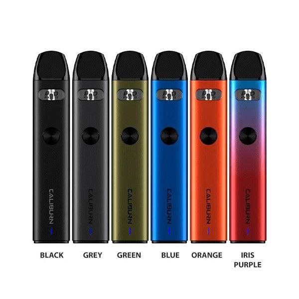 Uwell Caliburn A2 Pod System Kit 520mAh 2ml-Black-FrenzyFog-Beirut-Lebanon