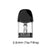Uwell Caliburn A3 / Caliburn AK3 / Caliburn A3S / AZ3 Pod Cartridge 2ml (4pcs/pack)-0.8ohm 4pcs/pack (Top fill)-FrenzyFog-Beirut-Lebanon