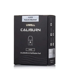 Load image into Gallery viewer, Uwell Caliburn A3 / Caliburn AK3 / Caliburn A3S / AZ3 Pod Cartridge 2ml (4pcs/pack)-1ohm 4pcs/pack (top fill)-FrenzyFog-Beirut-Lebanon