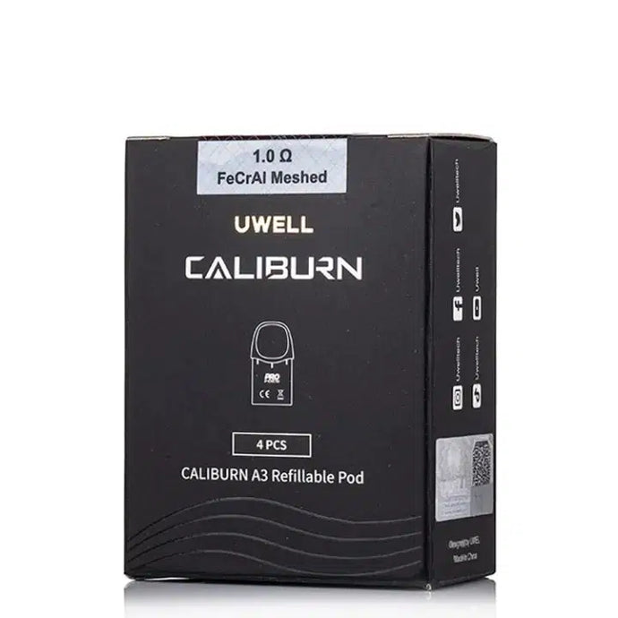 Uwell Caliburn A3 / Caliburn AK3 / Caliburn A3S / AZ3 Pod Cartridge 2ml (4pcs/pack)-1ohm 4pcs/pack (top fill)-FrenzyFog-Beirut-Lebanon