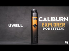 Load image into Gallery viewer, Uwell Caliburn Explorer Pod System Kit 1000mAh 4ml-Black-FrenzyFog-Beirut-Lebanon
