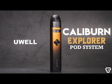 Uwell Caliburn Explorer Pod System Kit 1000mAh 4ml-Black-FrenzyFog-Beirut-Lebanon