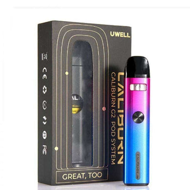 Uwell Caliburn G2 Pod System Kit 750mAh 2ml-Carbon Black-FrenzyFog-Beirut-Lebanon