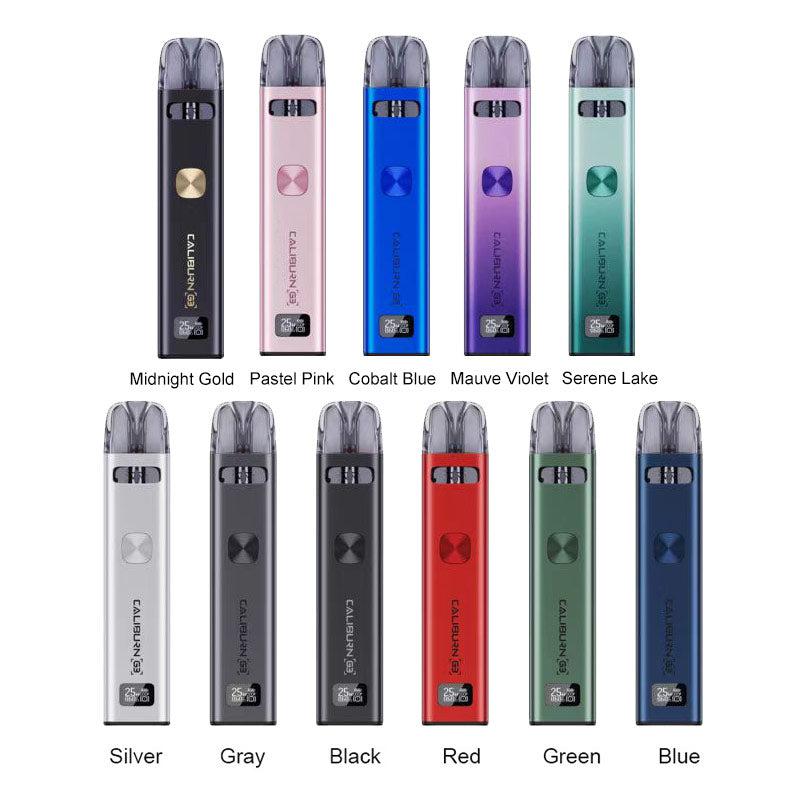 Uwell Caliburn G3 Pod System Kit 900mAh – FrenzyFog
