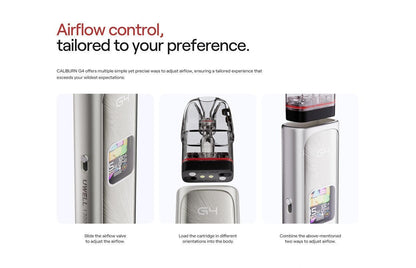 Uwell Caliburn G4 Pod System Kit 1300mAh 3ml-FrenzyFog