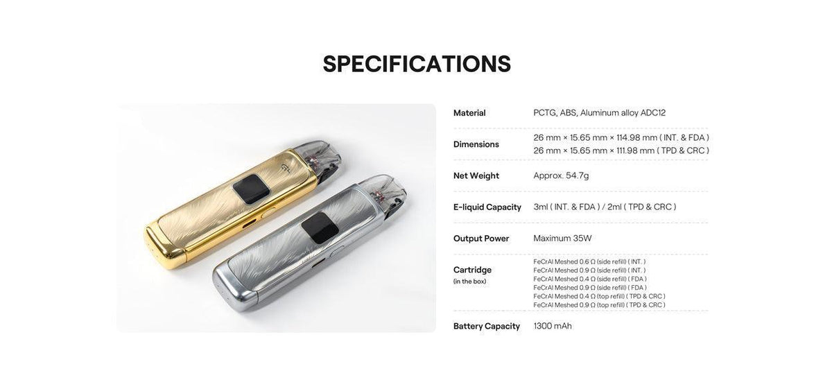 Uwell Caliburn G4 Pod System Kit 1300mAh 3ml-FrenzyFog