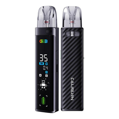 Uwell Caliburn G4 Pod System Kit 1300mAh 3ml-Black Carbon-FrenzyFog-Beirut-Lebanon