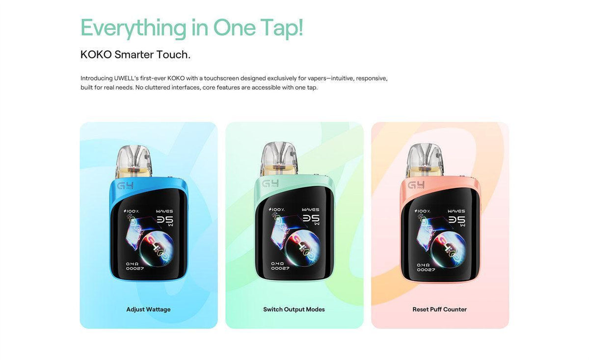 Uwell Caliburn G4 Pro Koko Pod System Kit 2000mAh 3ml-FrenzyFog