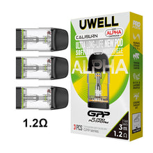 Load image into Gallery viewer, Uwell Caliburn GPP Alpha Cartridge 3pcs/pack