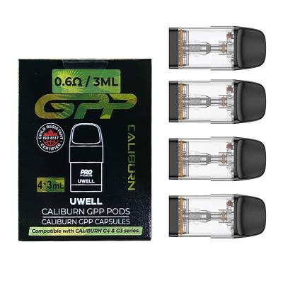 Uwell Caliburn GPP Cartridge Top Filling 3ml (4pcs/pack)-FrenzyFog