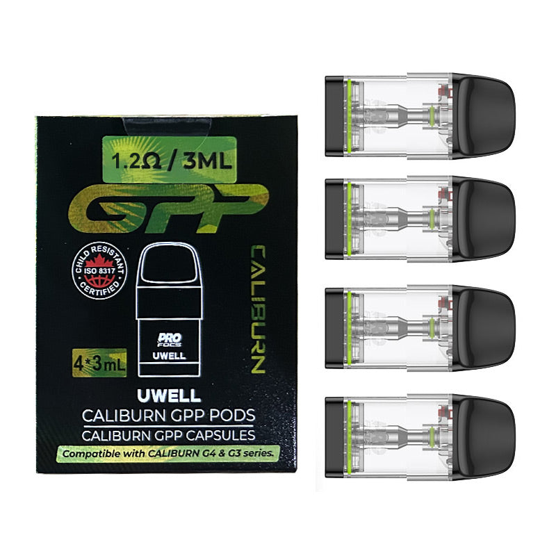 Uwell Caliburn GPP Cartridge Top Filling 3ml (4pcs/pack)-FrenzyFog