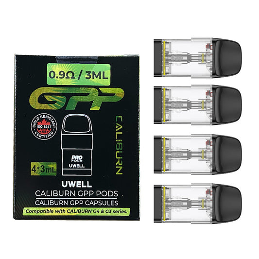Uwell Caliburn GPP Cartridge Top Filling 3ml (4pcs/pack)-FrenzyFog
