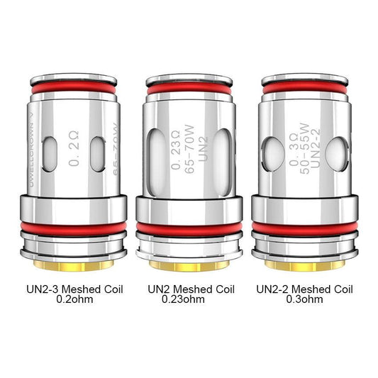 Uwell Crown 5 Tank Replacement Coil (4pcs/Pack)-FrenzyFog